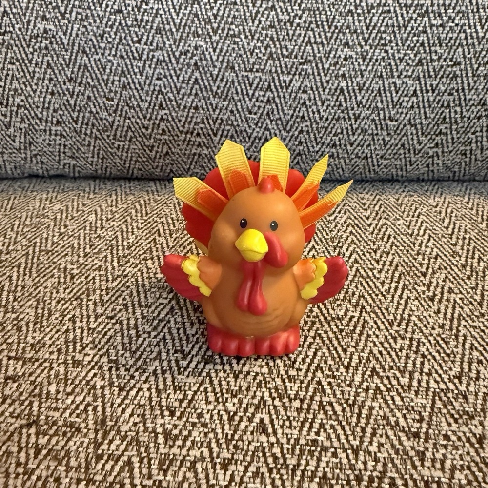 Fisher Price Little People Thanksgiving Farm Touch Feel Turkey 2005